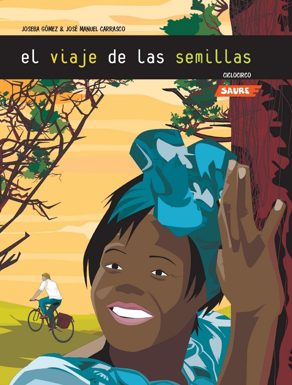 Portada ampliada de el viaje de Las semillas