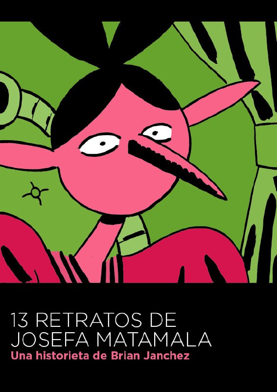 Portada ampliada de 13 retratos de Josefa Matamala