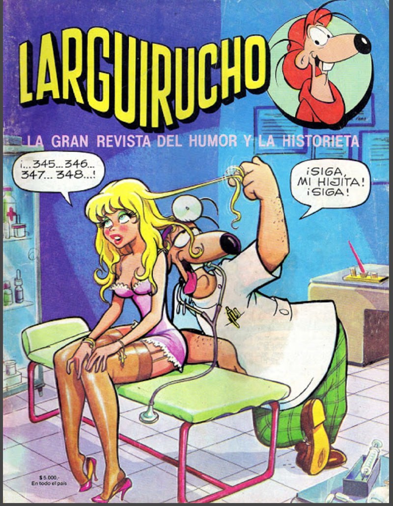 Portada ampliada de Larguirucho