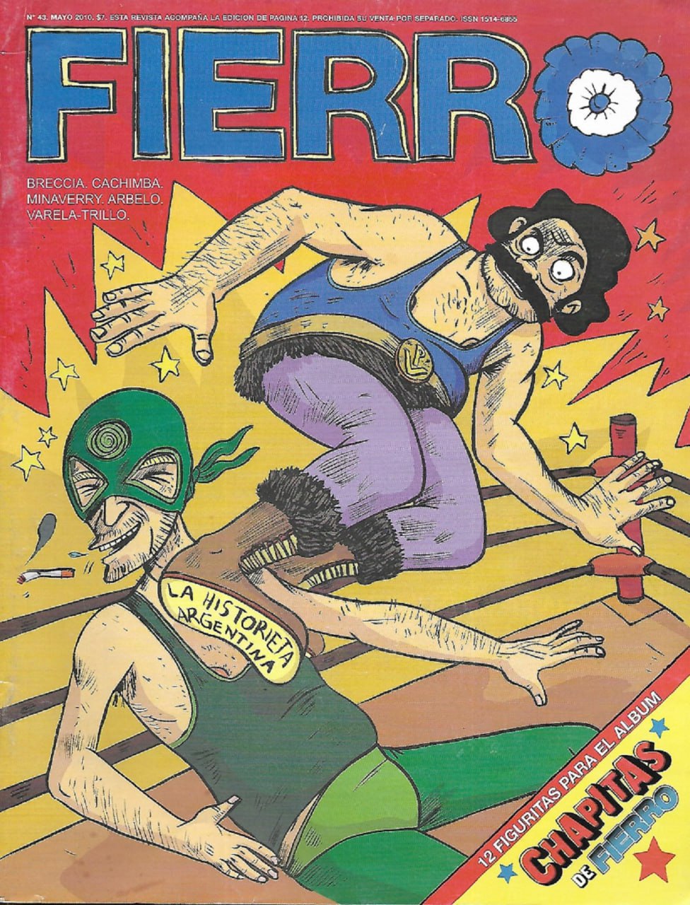 Portada ampliada de FIERRO