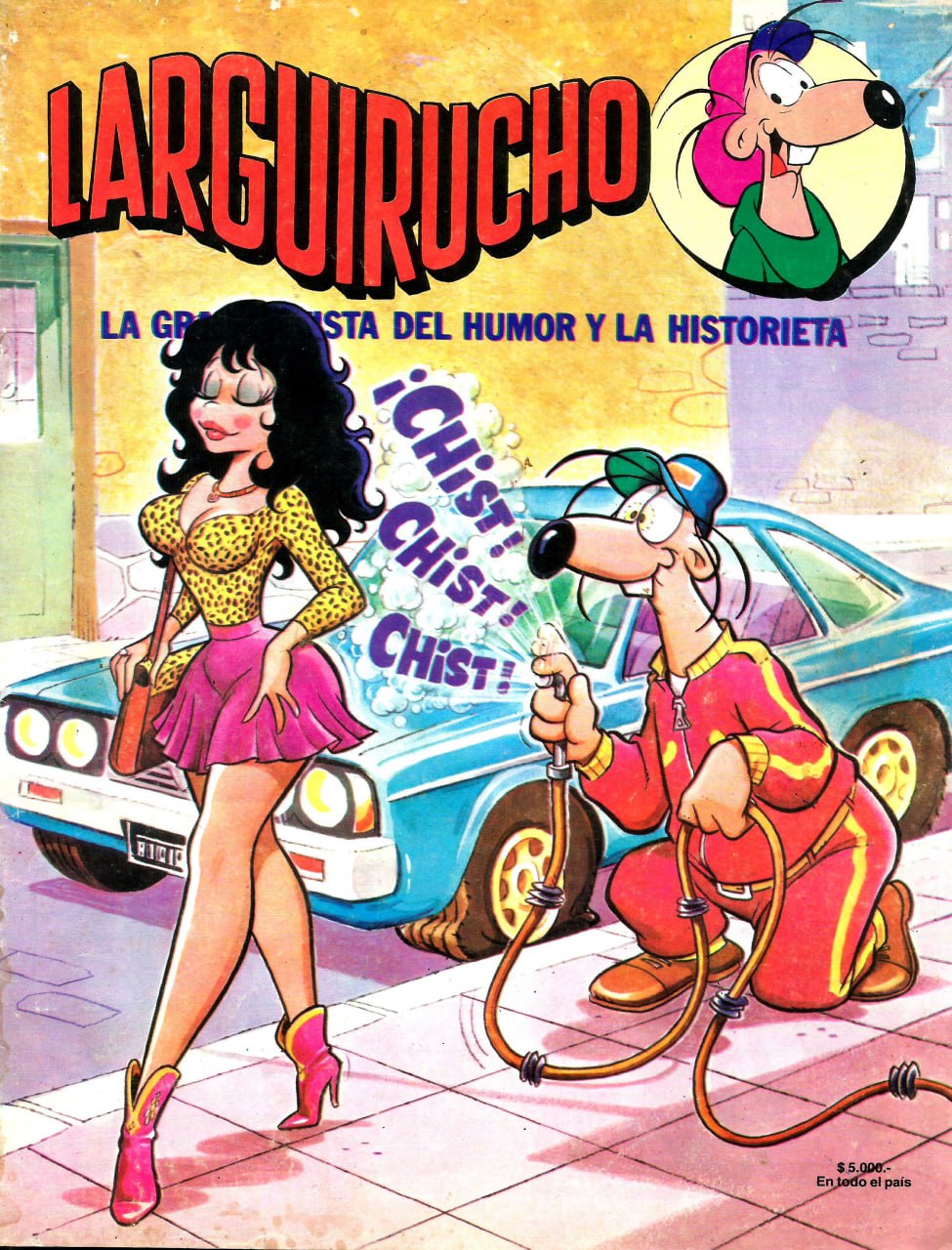 Portada ampliada de Larguirucho