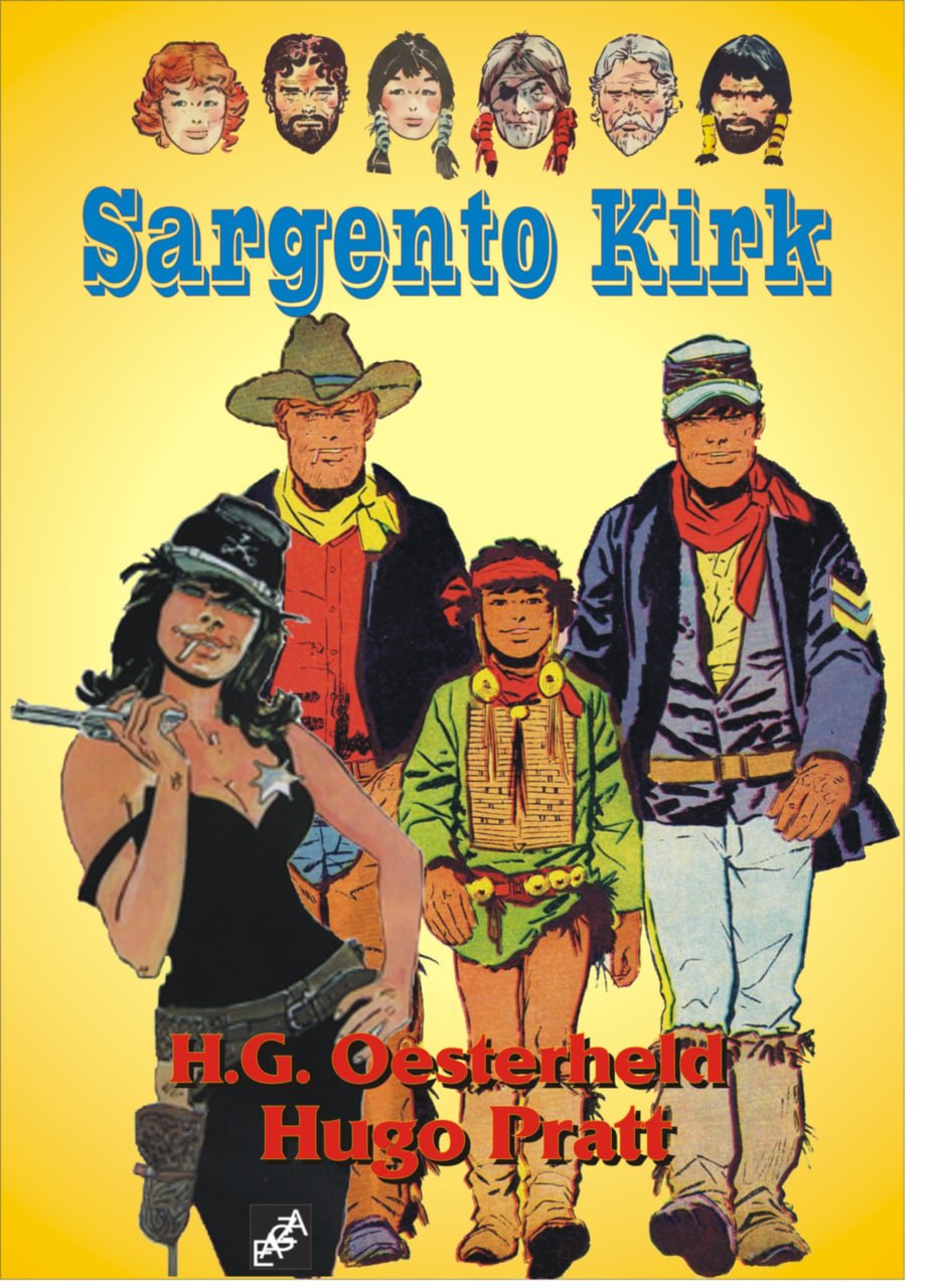 Portada ampliada de Sargento Kirk