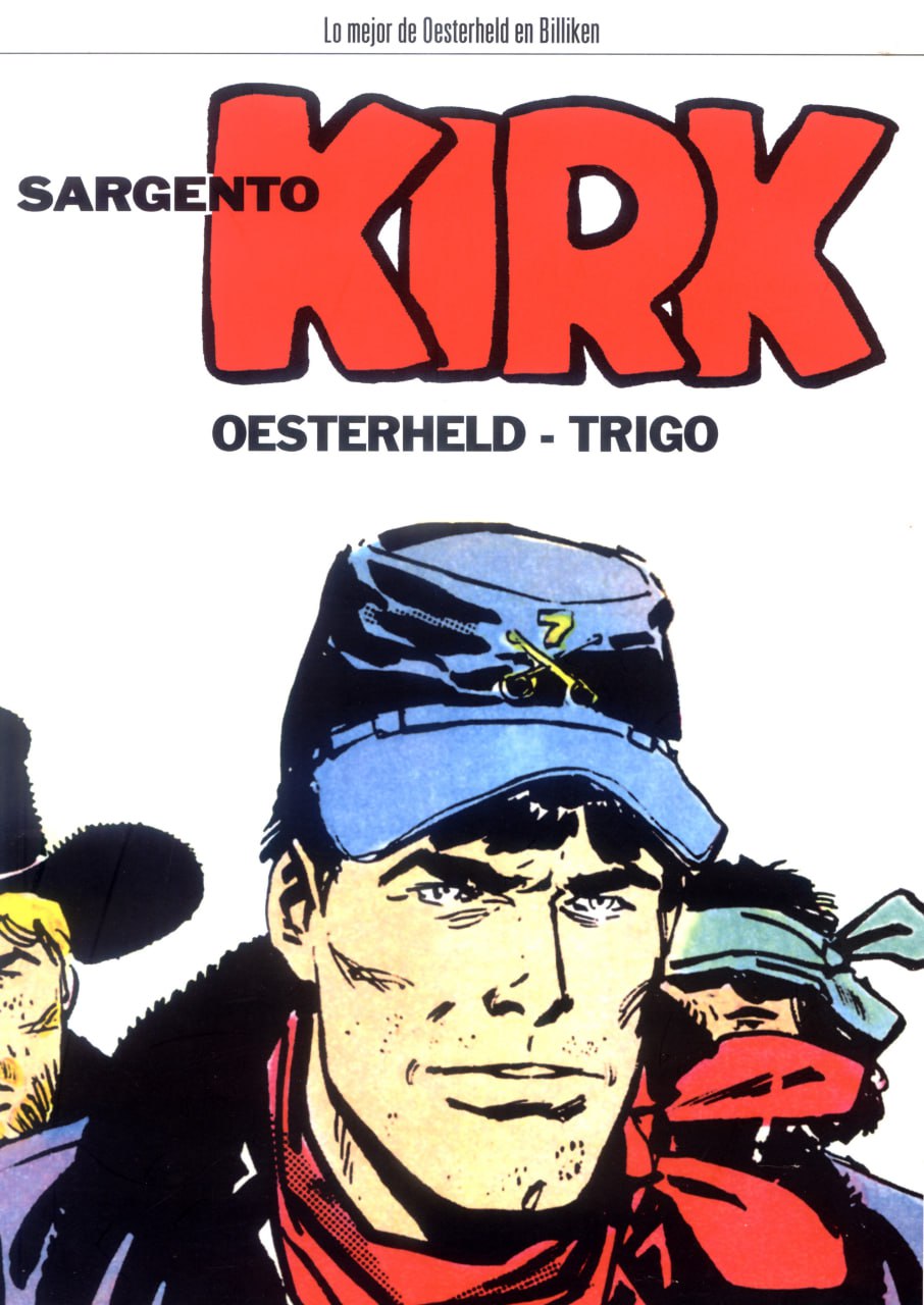 Portada ampliada de Sargento Kirk