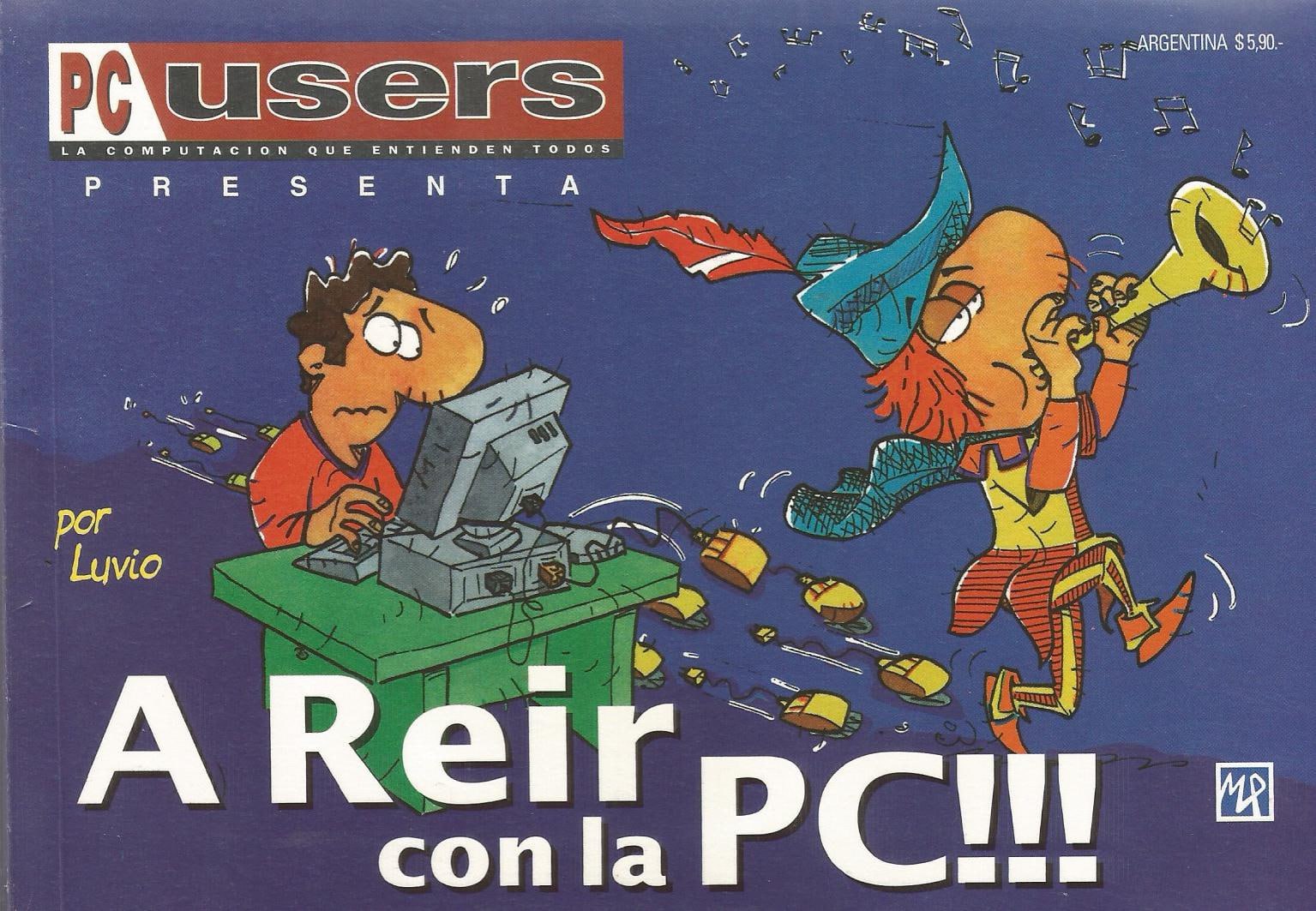Portada ampliada de A Reir con la PC!!!