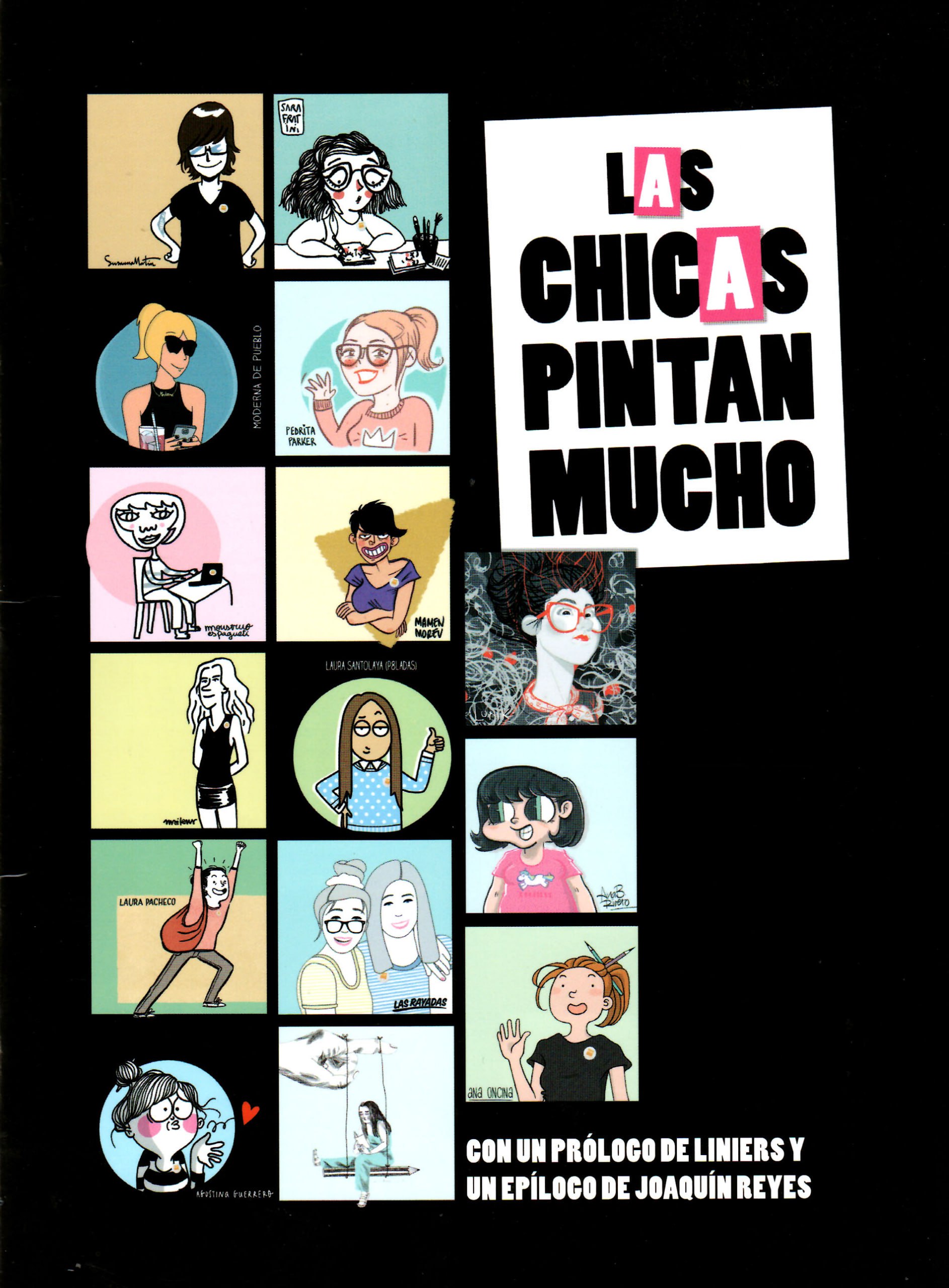 Portada ampliada de LAS CHICAS PINTAN MUCHO