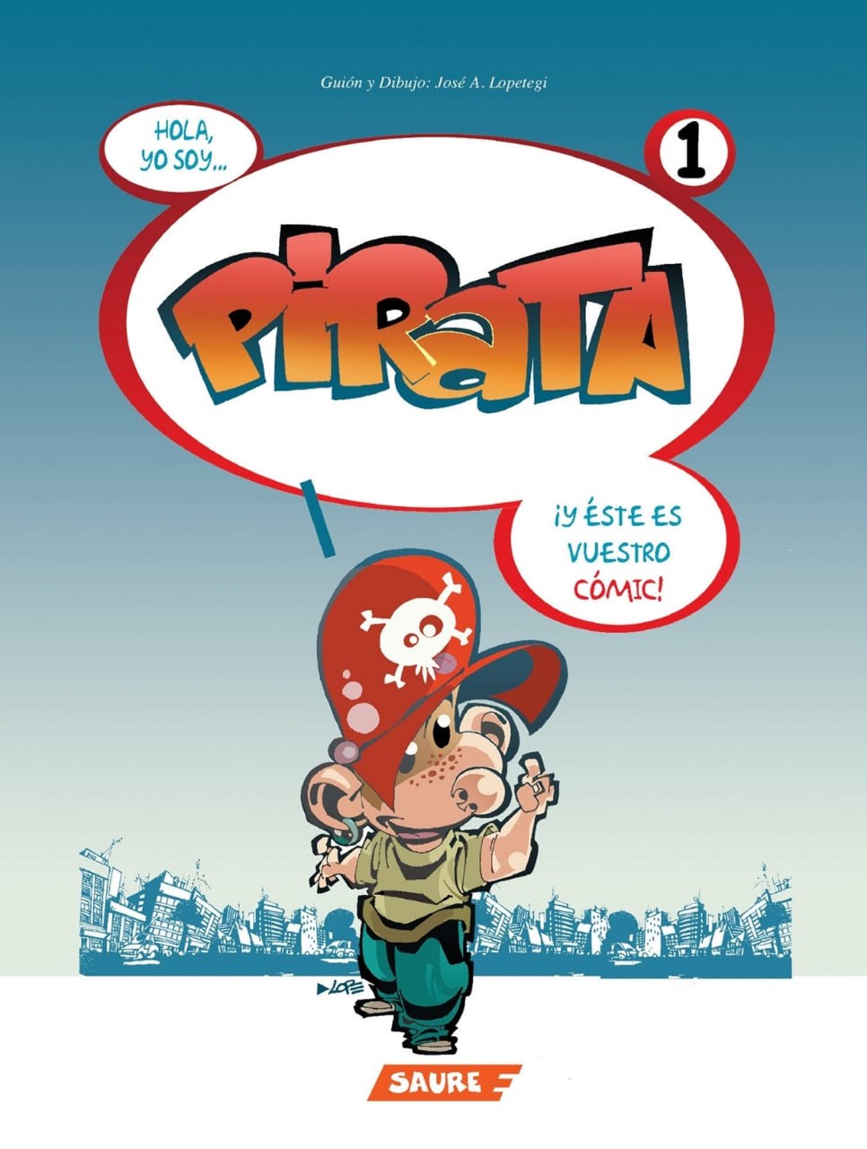Portada ampliada de Pirata