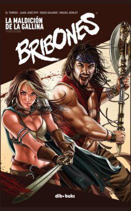 Portada ampliada de BRIBONES LA MALDICION DE LA GALLINA