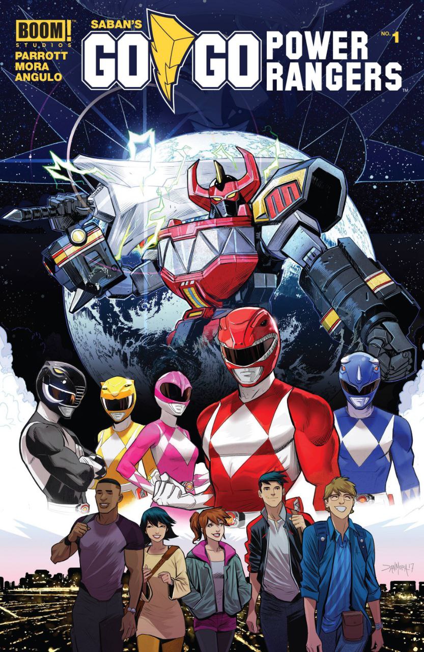Portada ampliada de GO GO POWER RANGERS
