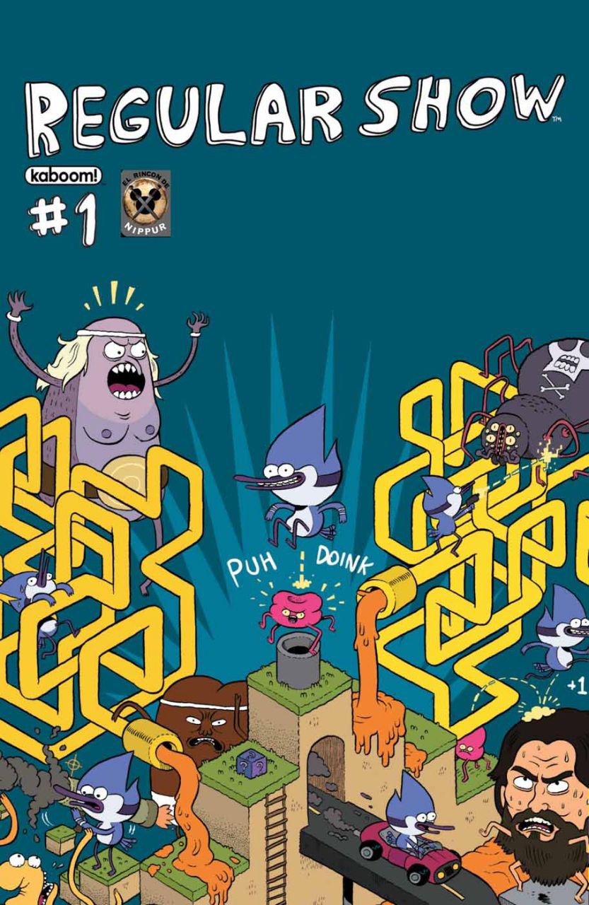 Portada ampliada de REGULAR SHOW