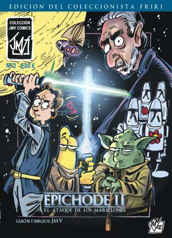Portada ampliada de EPICHODE II EL ATAQUE DE LOS MARICONES