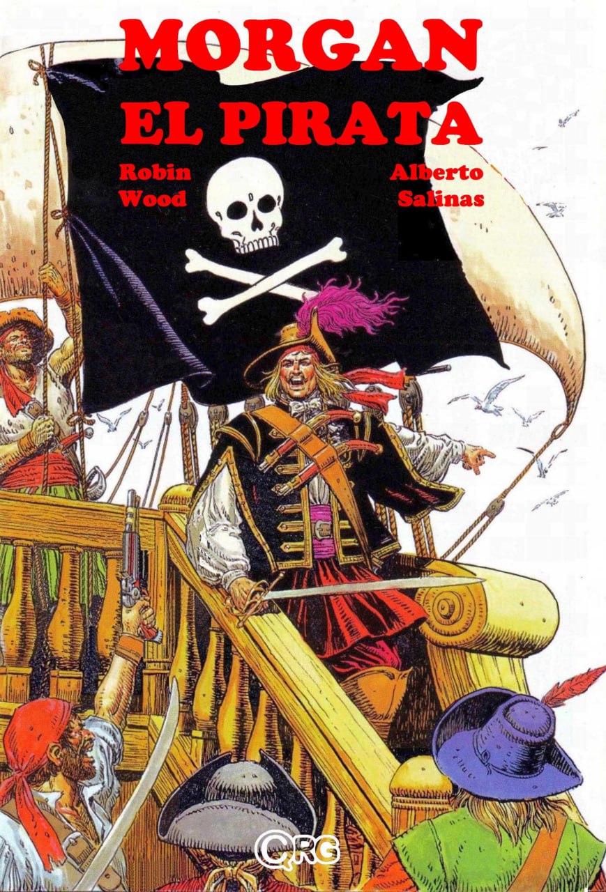 Portada ampliada de MORGAN EL PIRATA