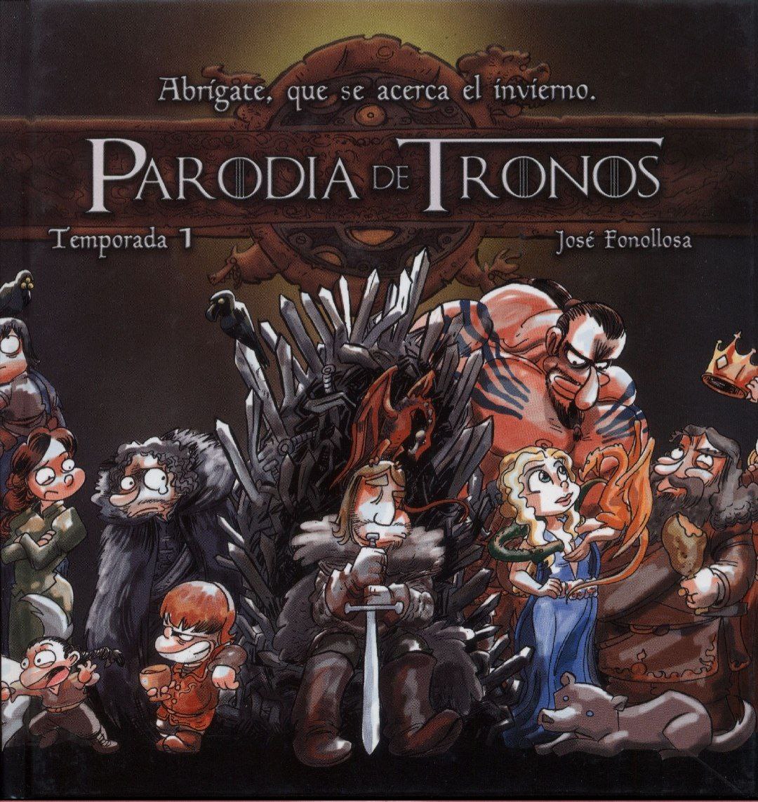 Portada ampliada de Parodia de tronos