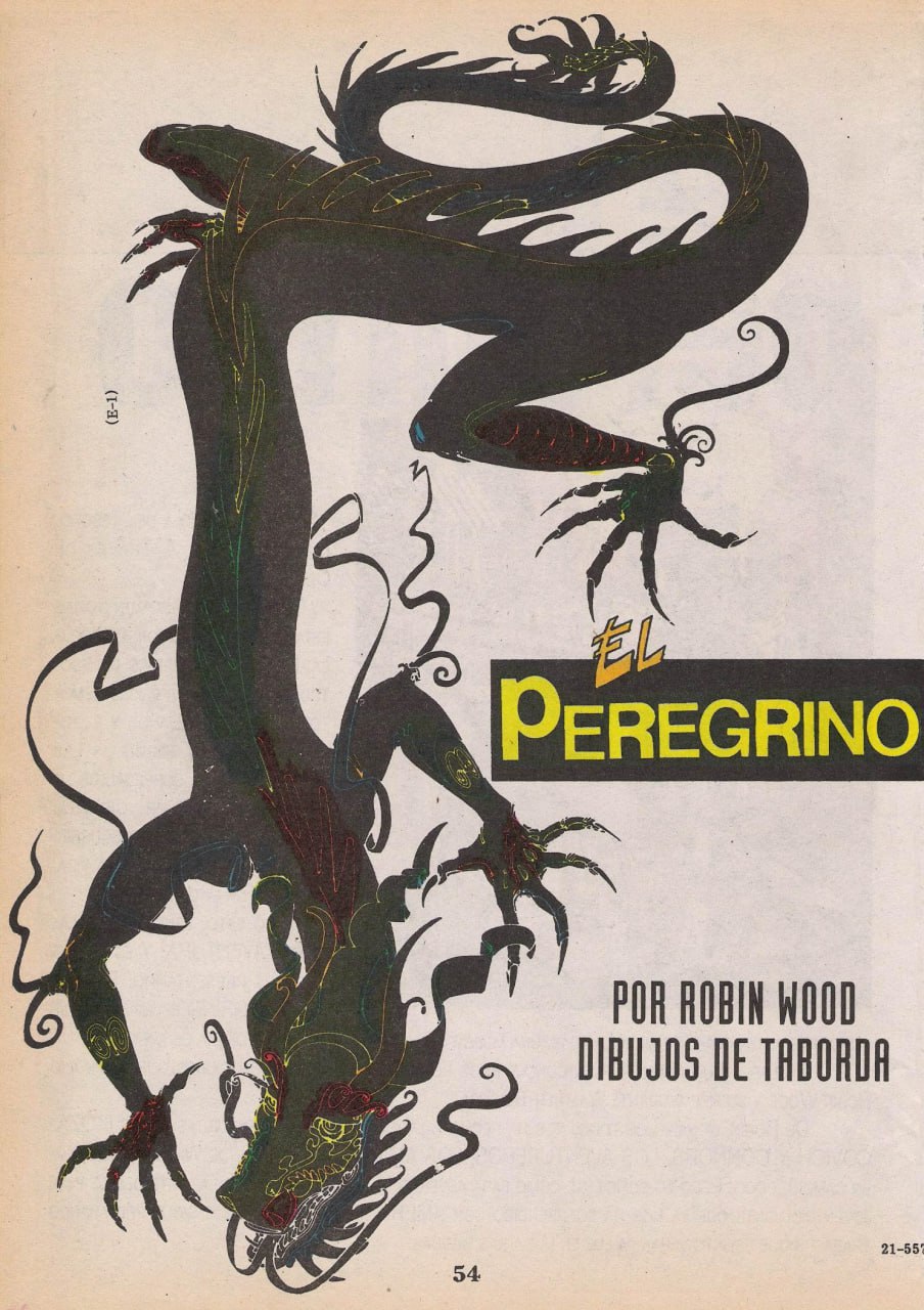 Portada ampliada de El Peregrino