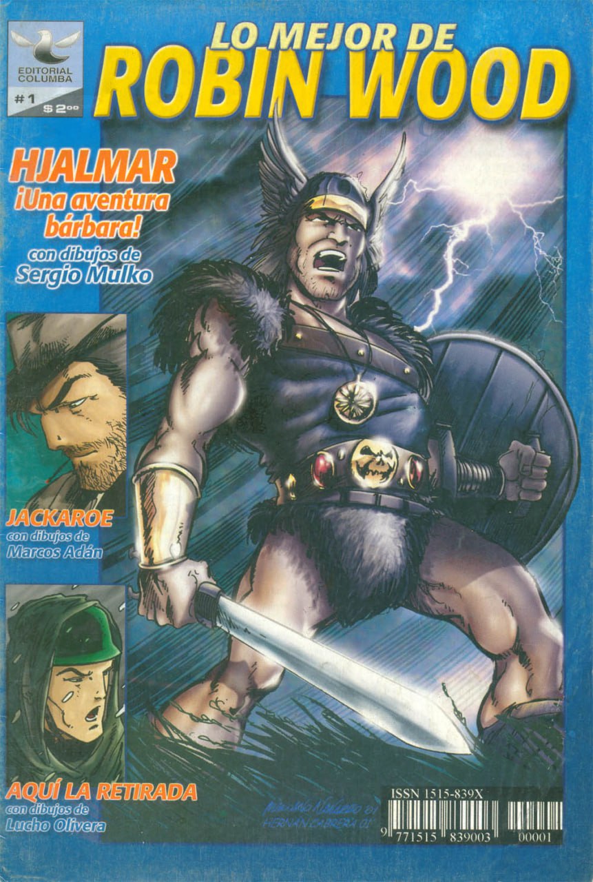 Portada ampliada de LO MEJOR DE ROBIN WOOD