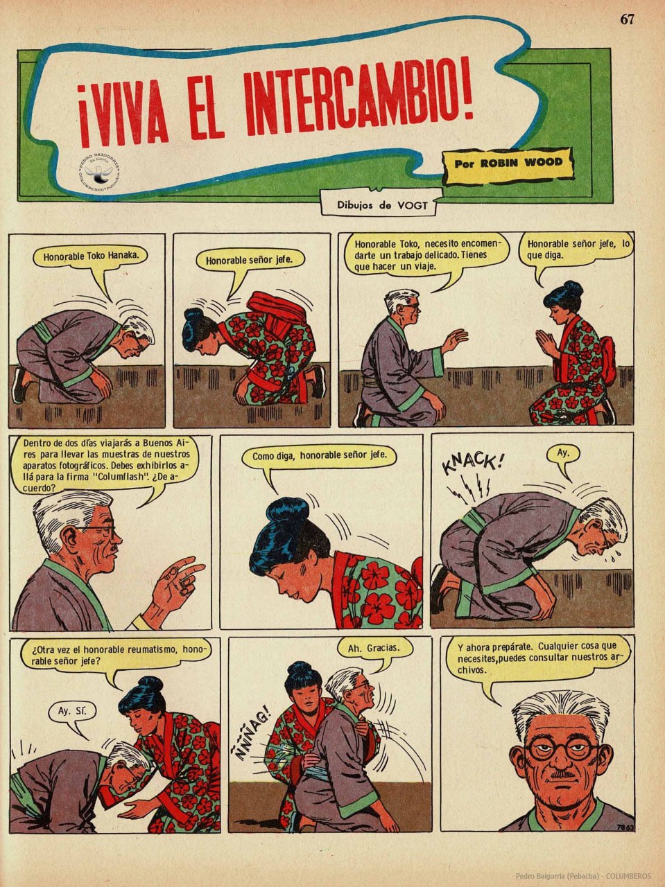 Portada ampliada de ¡VIVA EL INTERCAMBIO!