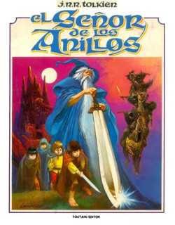 Portada ampliada de el Señor de los Anillos