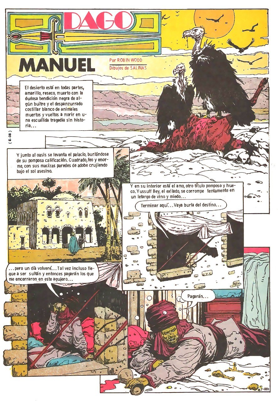 Portada ampliada de Dago