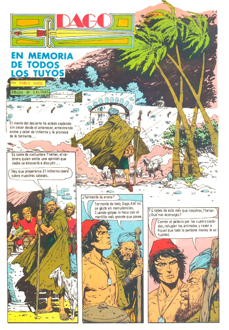Portada ampliada de Dago