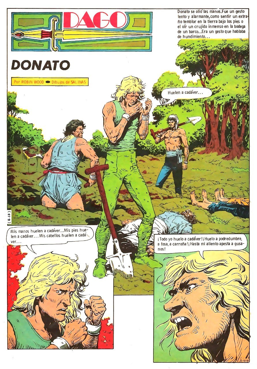 Portada ampliada de Dago