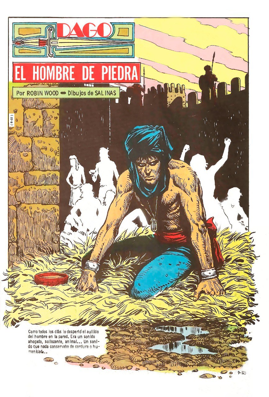 Portada ampliada de EL HOMBRE DE PIEDRA