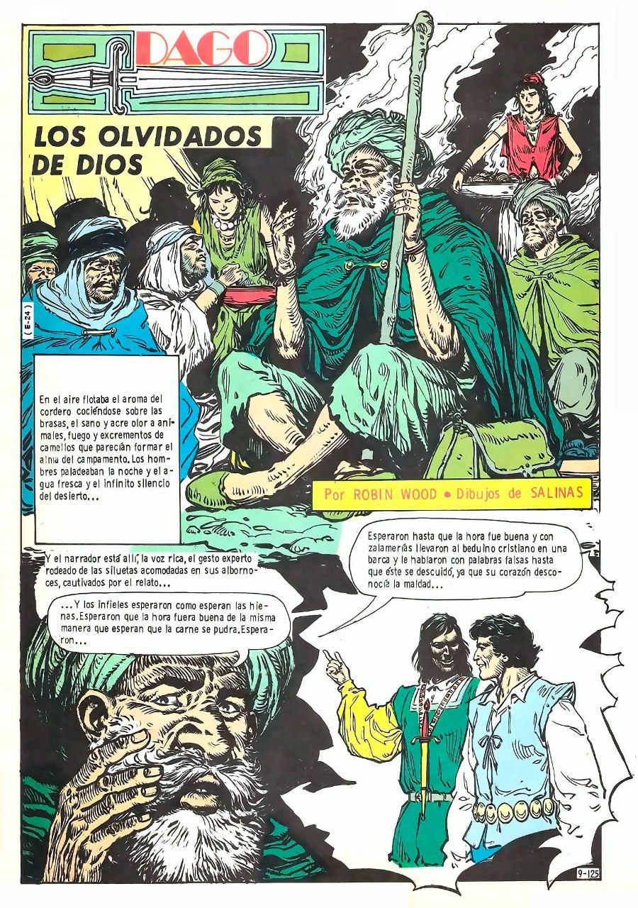 Portada ampliada de LOS OLVIDADOS DE DIOS