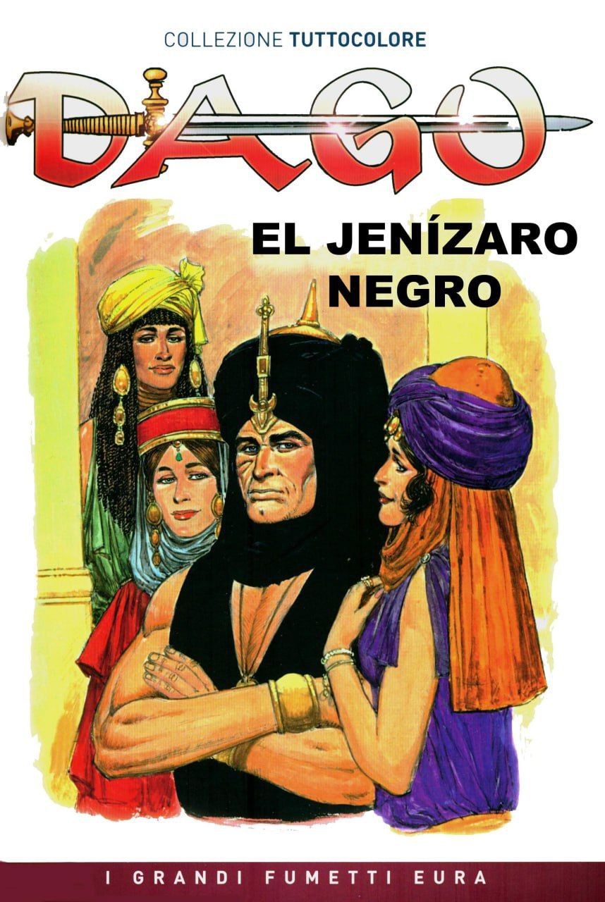 Portada ampliada de DAGO EL JENÍZARO NEGRO