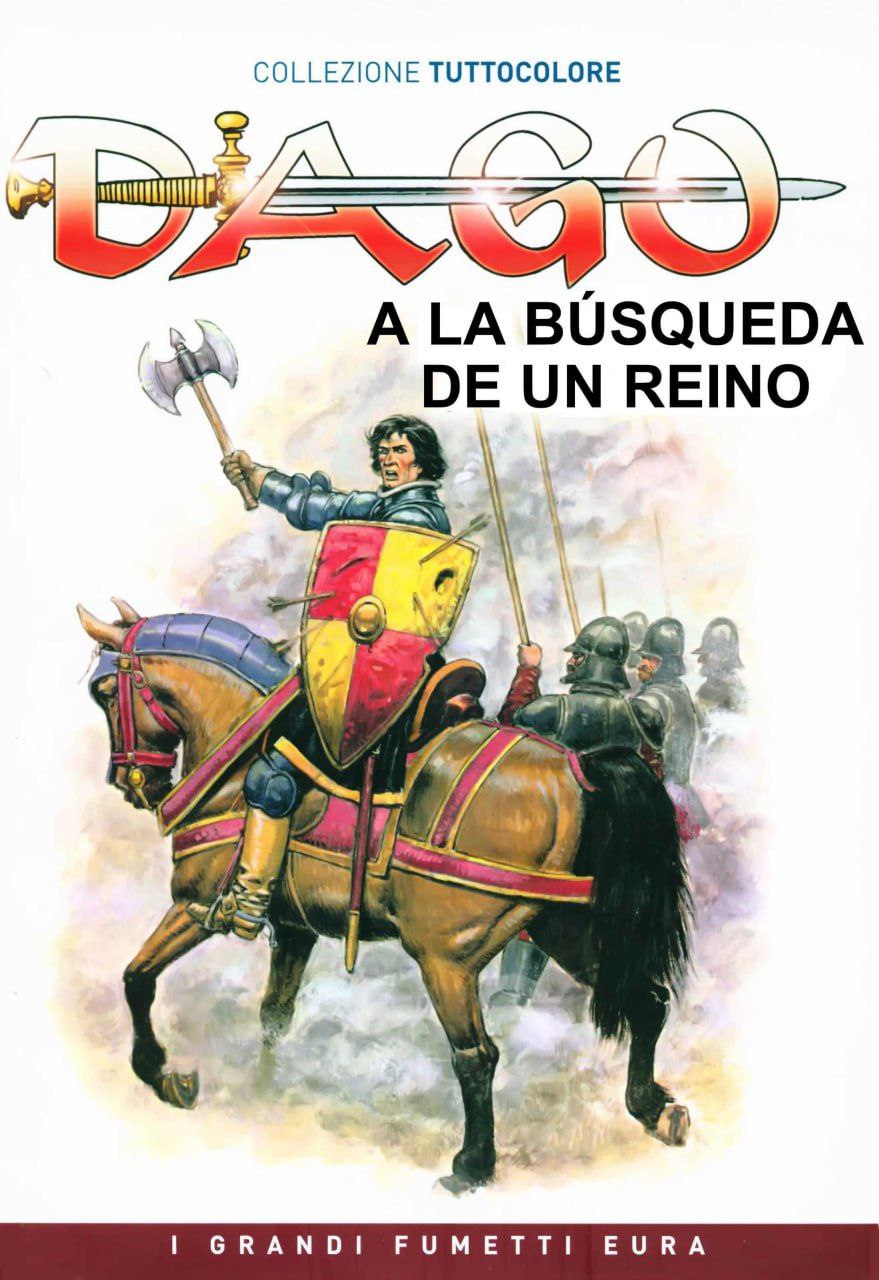 Portada ampliada de DAGO A LA BÚSQUEDA DE UN REINO