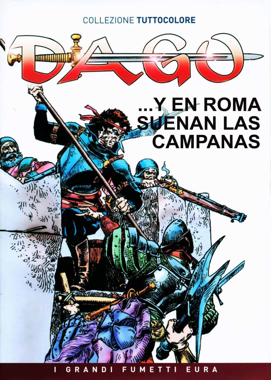 Portada ampliada de DAGO ...Y EN ROMA SUENAN LAS CAMPANAS