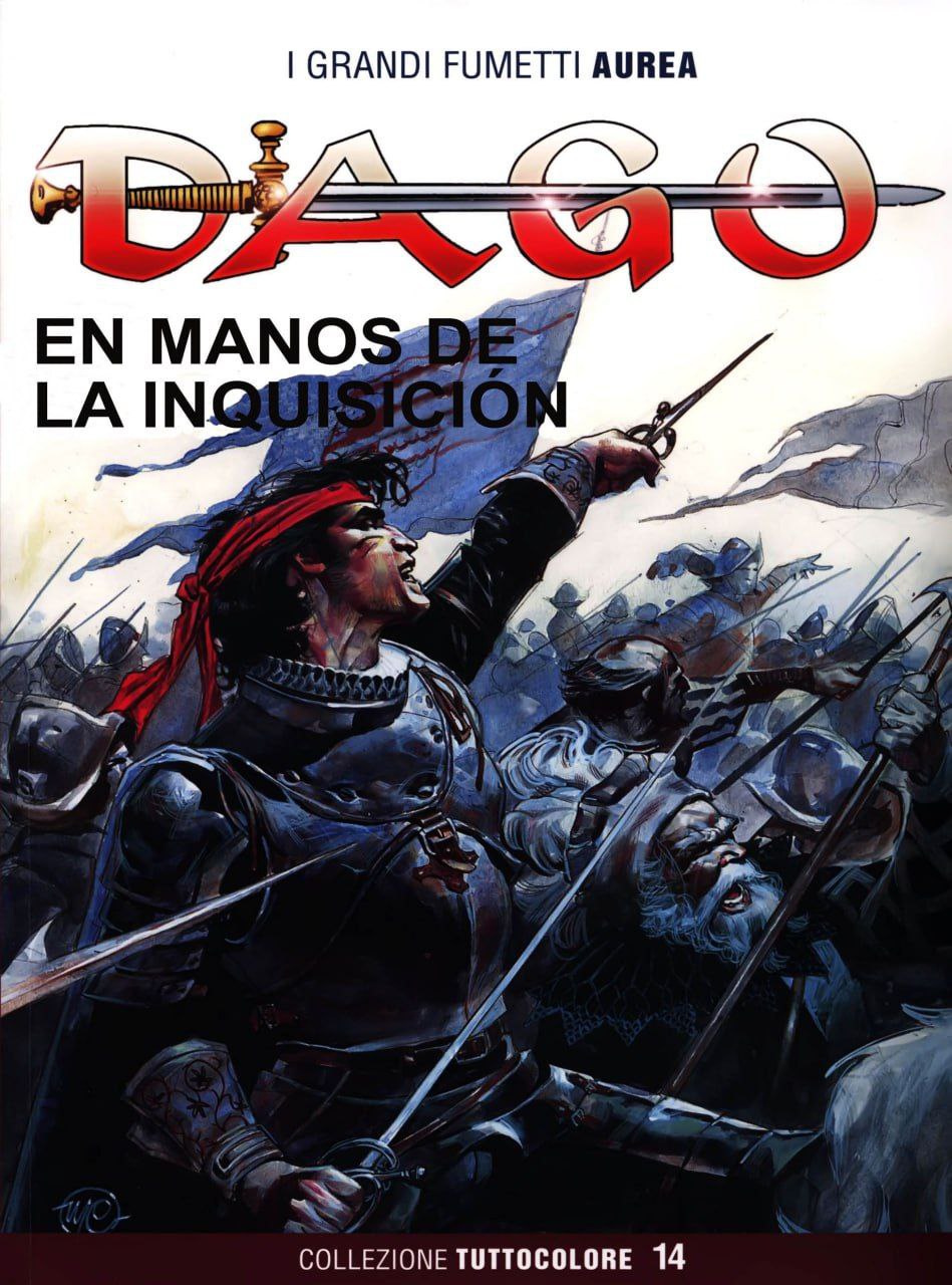 Portada ampliada de Dago en manos de la inquisición