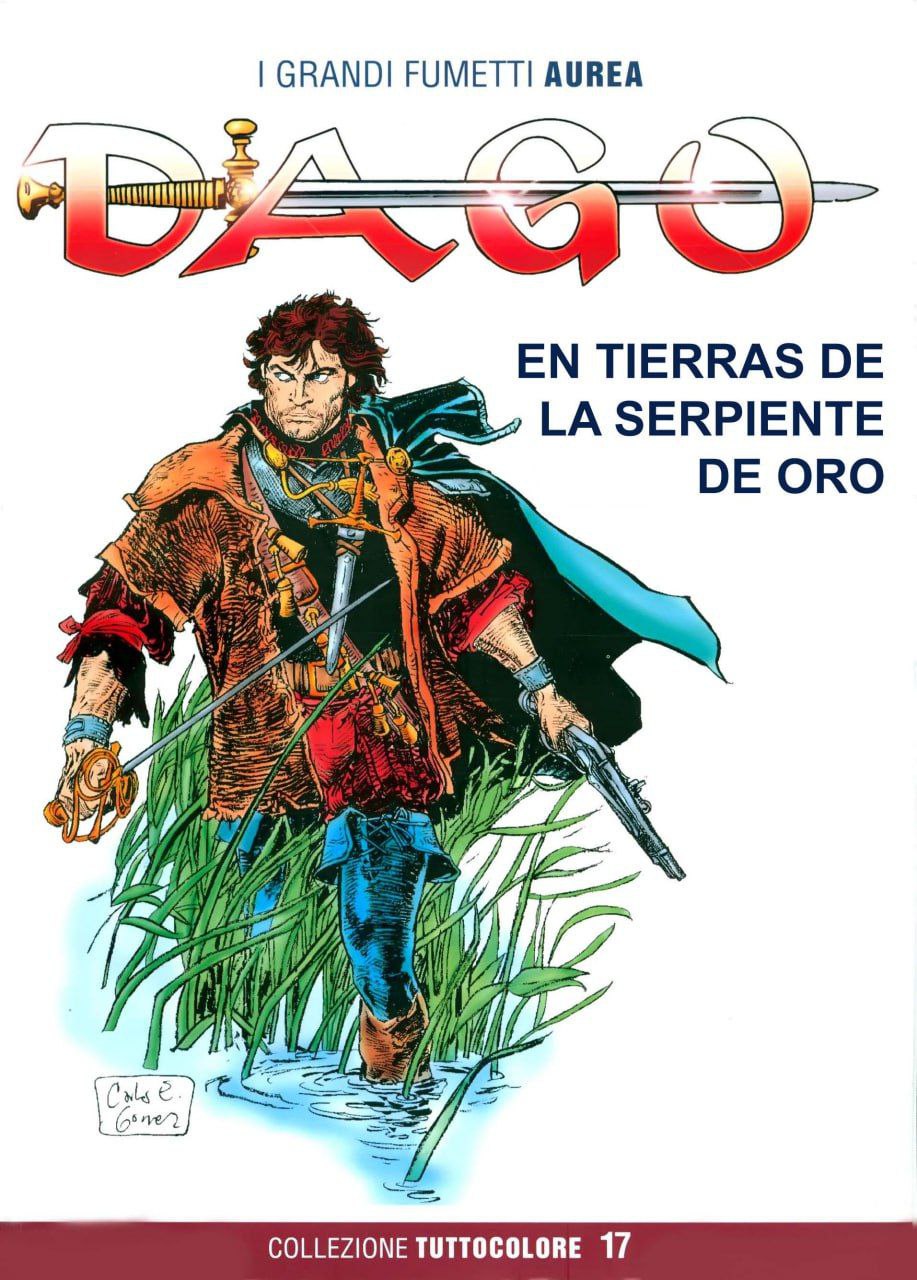 Portada ampliada de DAGO EN TIERRAS DE LA SERPIENTE DE ORO
