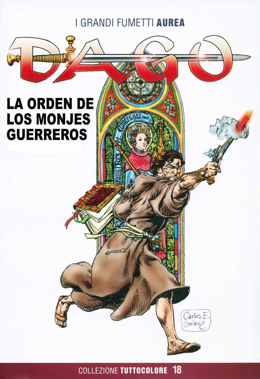Portada ampliada de DAGO LA ORDEN DE LOS MONJES GUERREROS