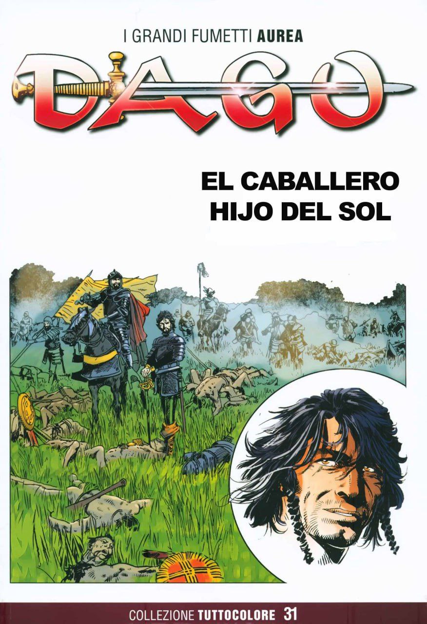 Portada ampliada de DAGO EL CABALLERO HIJO DEL SOL
