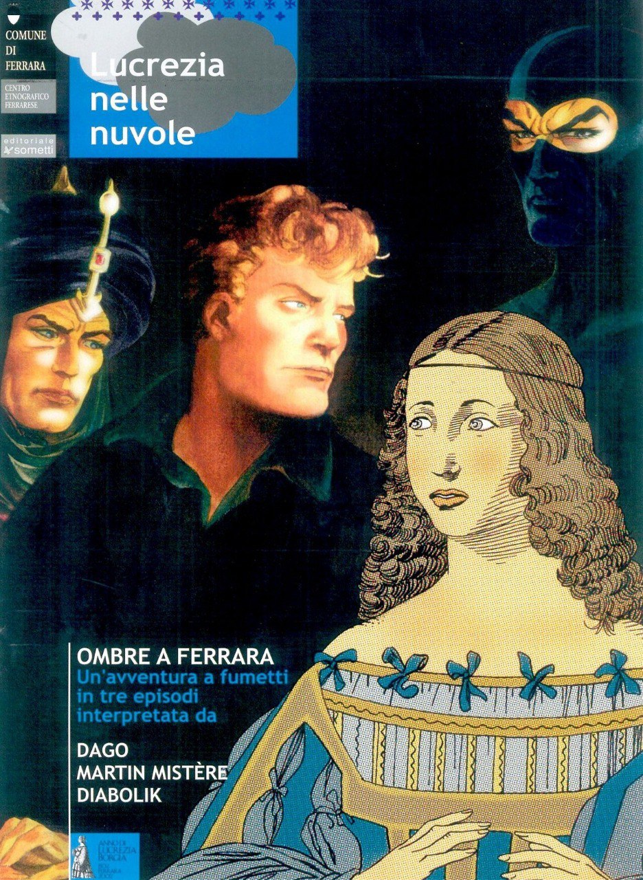 Portada ampliada de Lucrezia nelle nuvole