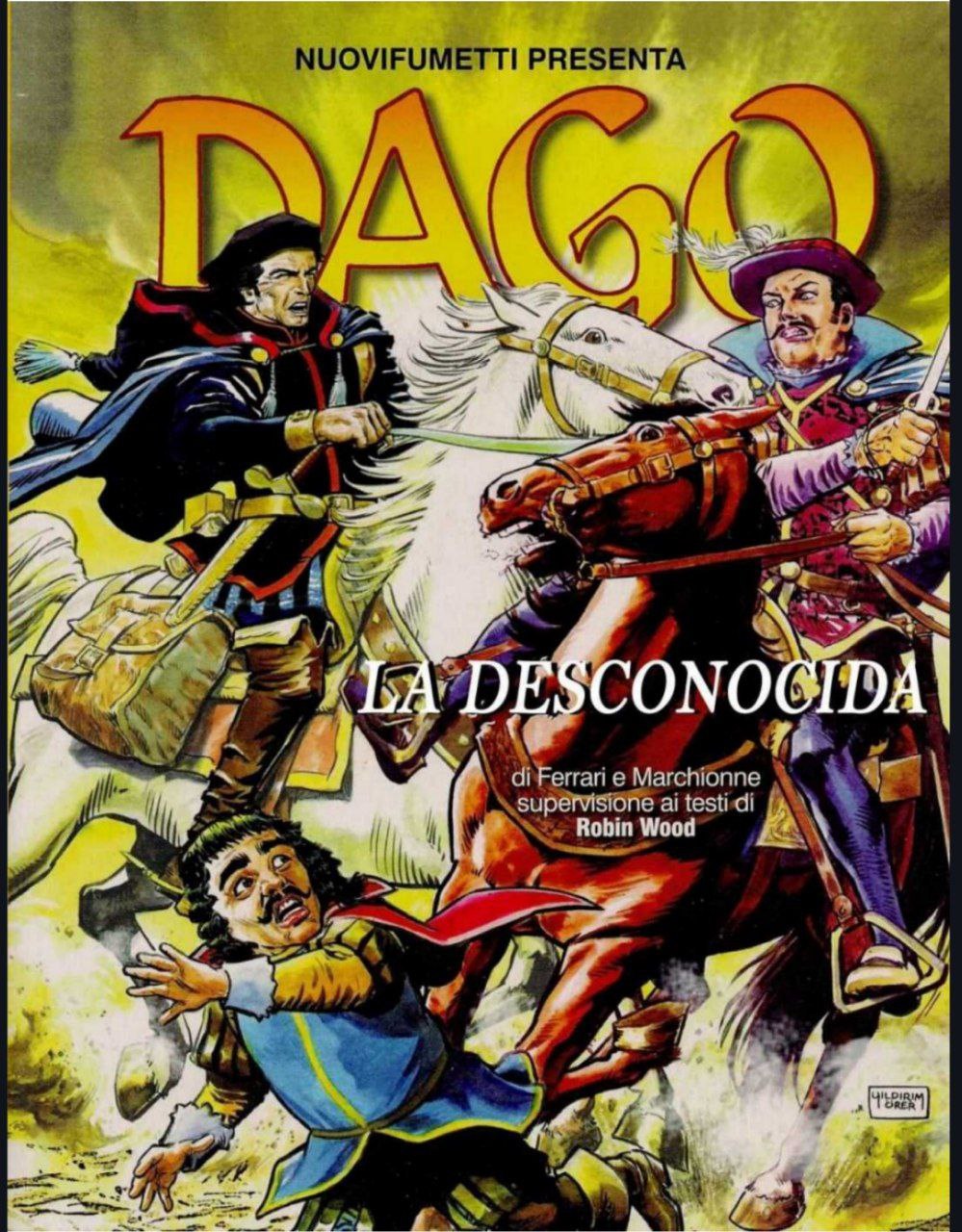 Portada ampliada de DAGO LA DESCONOCIDA