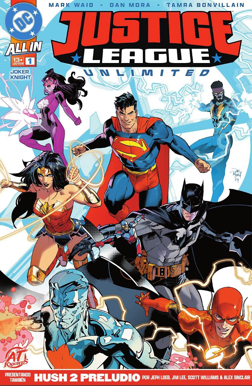 Portada ampliada de JUSTICE LEAGUE UNLIMITED