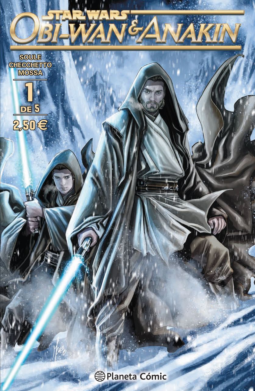 Portada ampliada de STAR WARS OBIWAN & ANAKIN