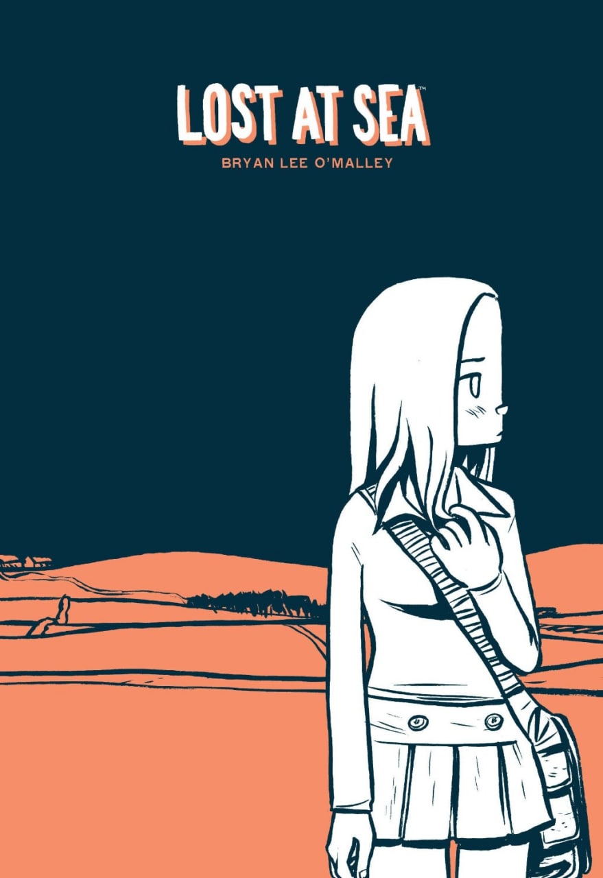 Portada ampliada de LOST AT SEA