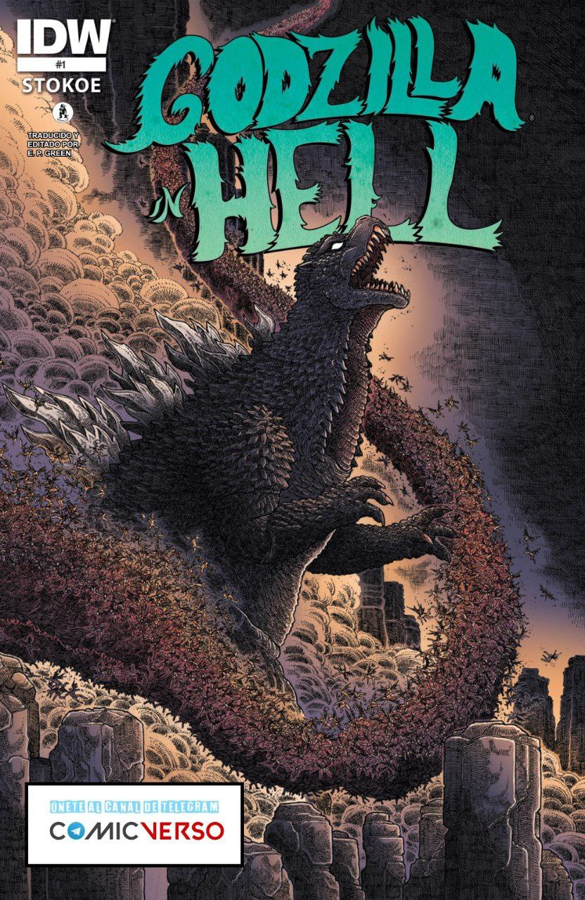 Portada ampliada de GODZILLA IN HELL
