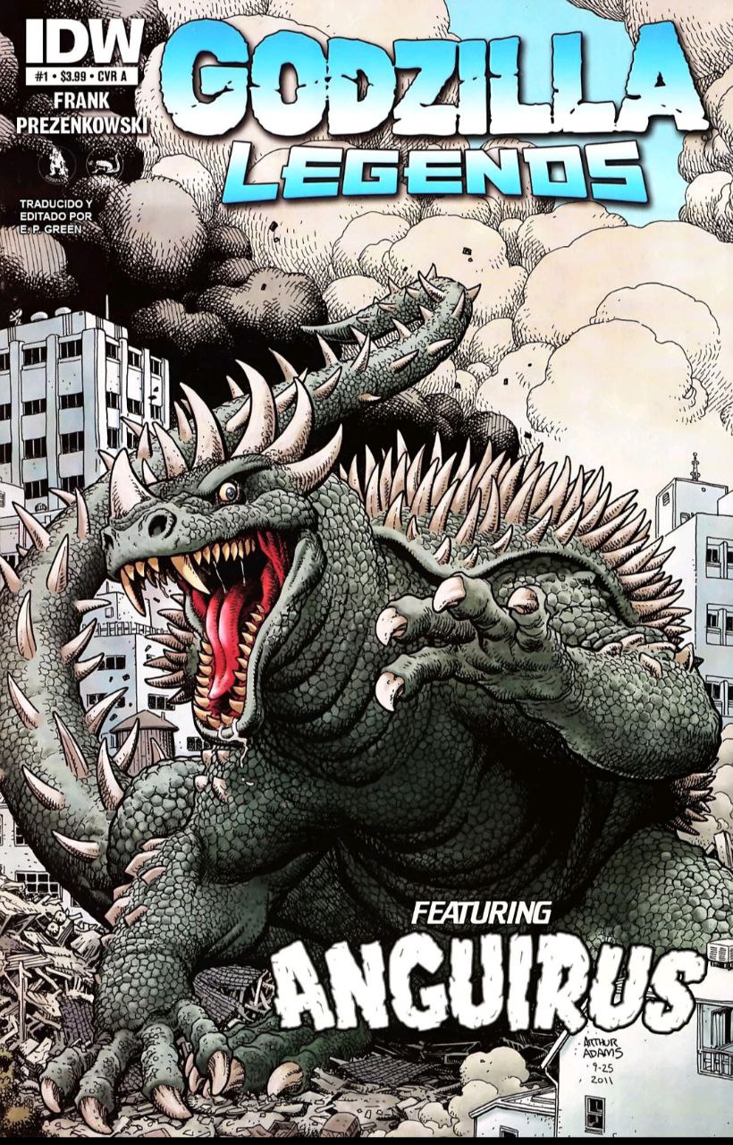 Portada ampliada de GODZILLA LEGENDS