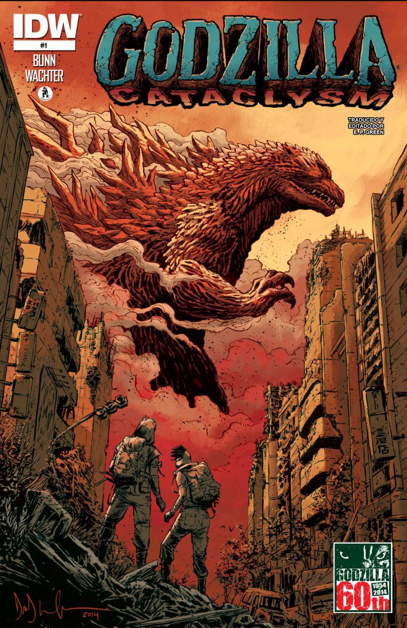 Portada ampliada de GODZILLA CATACLYSM