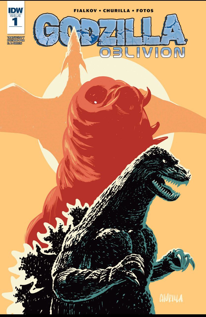 Portada ampliada de GODZILLA OBLIVION