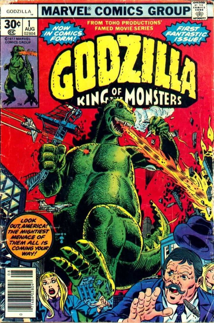 Portada ampliada de Godzilla King of Monsters