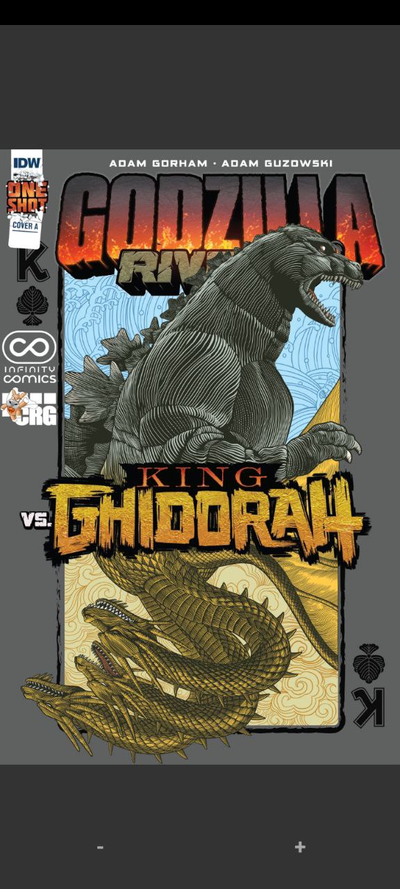 Portada ampliada de GODZILLA Riv