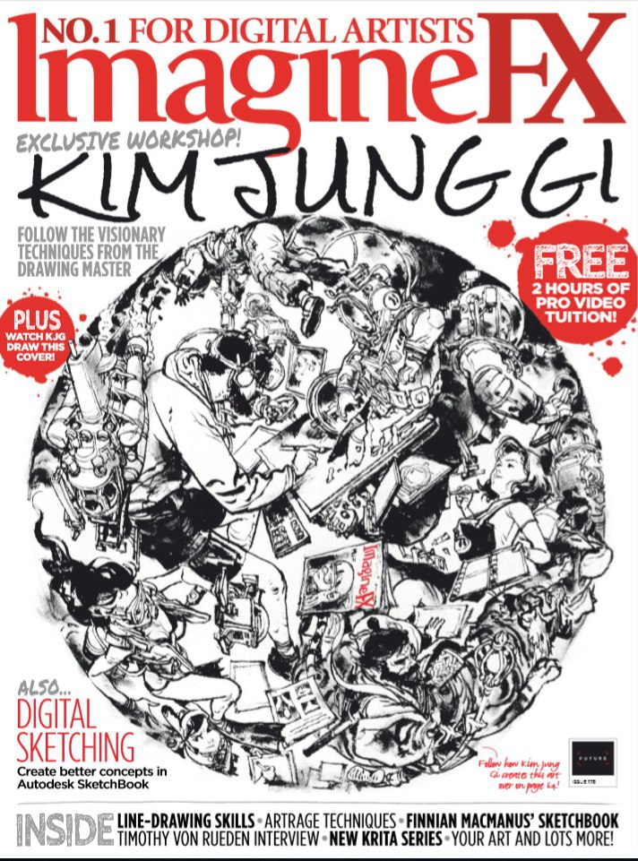 Portada ampliada de ImagineFX