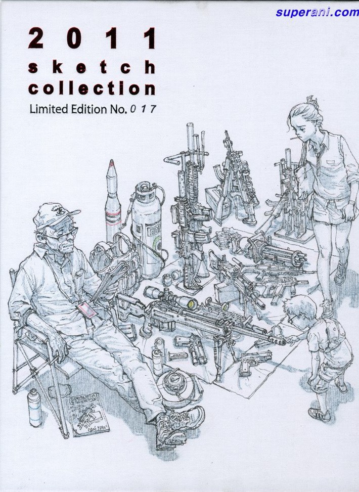 Portada ampliada de 2011 sketch collection