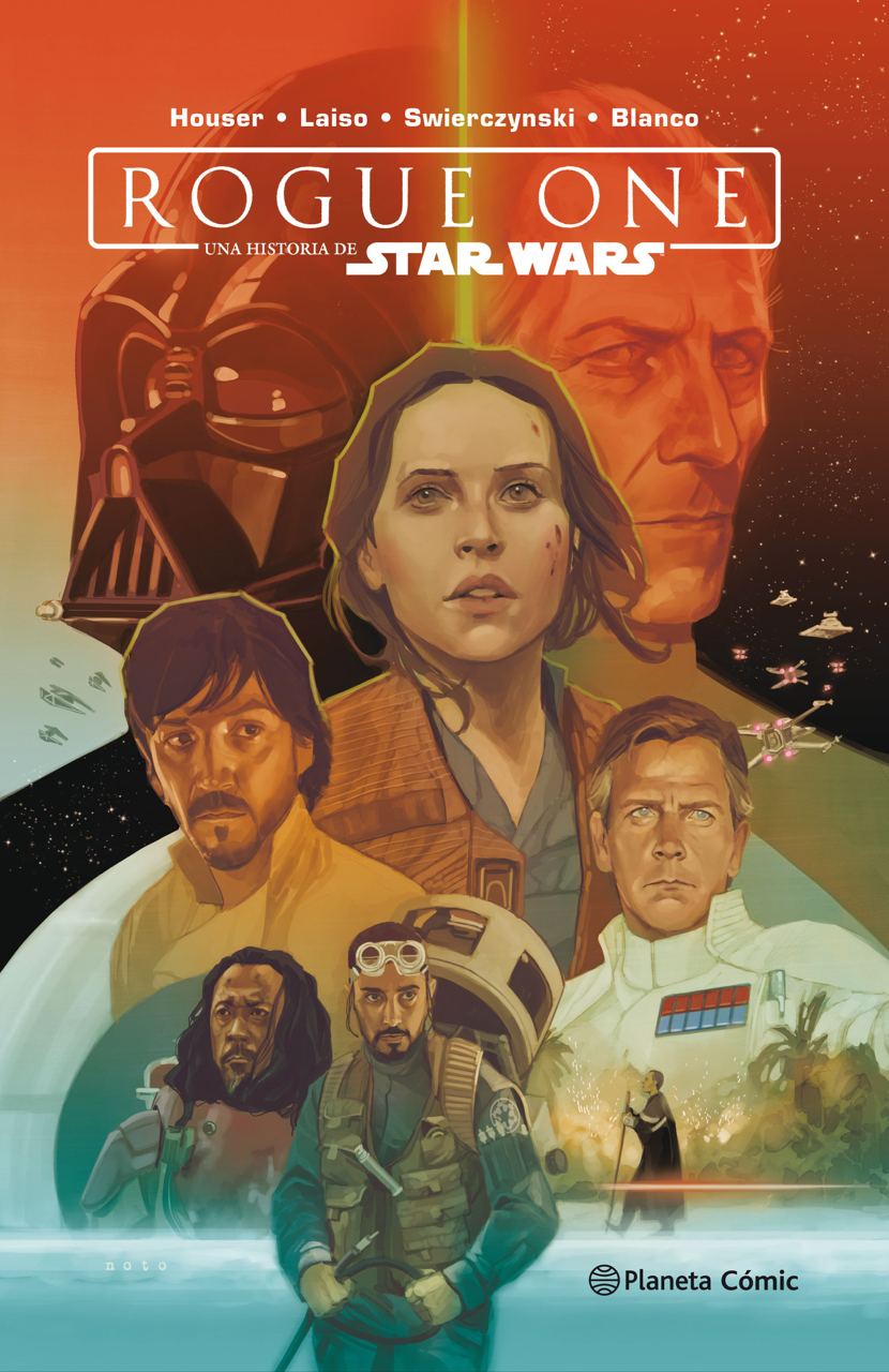 Portada ampliada de ROGUE ONE STAR WARS