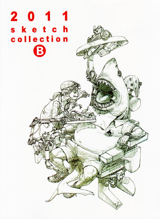 Portada ampliada de 2011 sketch collection B