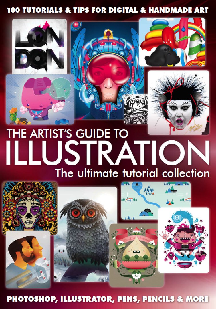 Portada ampliada de THE ARTIST'S GUIDE TO ILLUSTRATION
