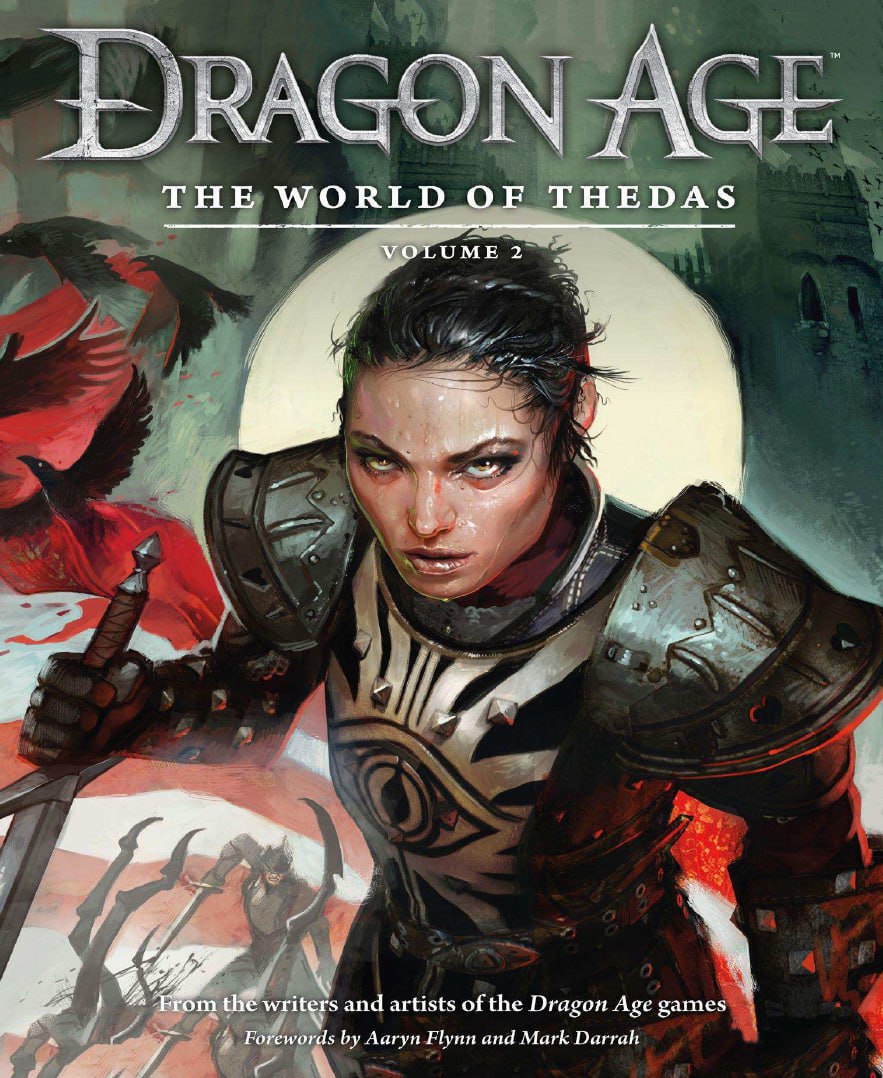 Portada ampliada de DRAGON AGE THE WORLD OF THEDAS VOLUME 2