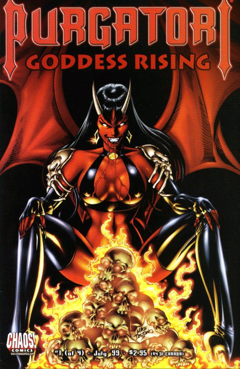 Portada ampliada de Purgator: Goddess Rising